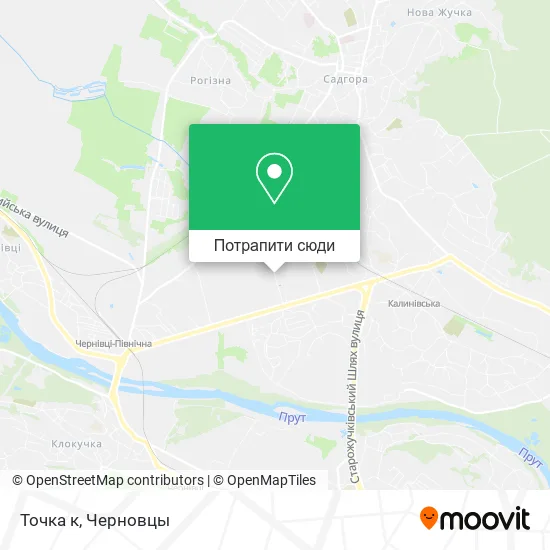 Карта Точка к
