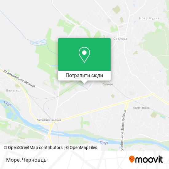 Карта Море