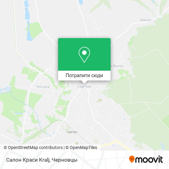 Карта Салон Краси Kralj