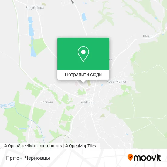 Карта Прітон