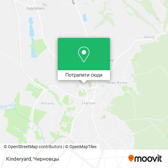 Карта Kinderyard