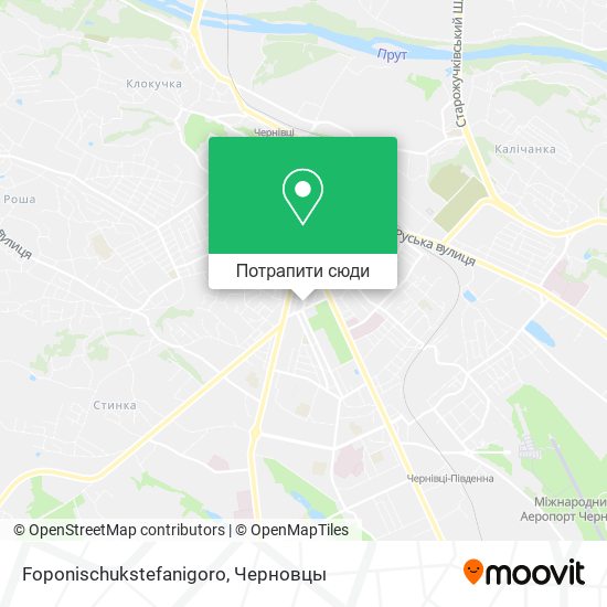 Карта Foponischukstefanigoro