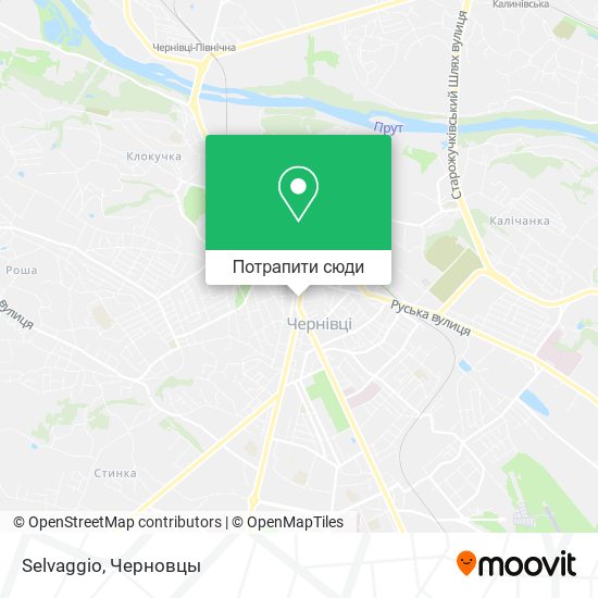 Карта Selvaggio
