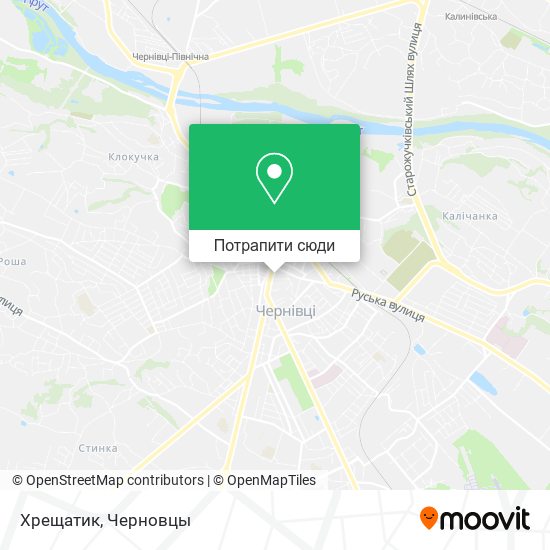 Карта Хрещатик