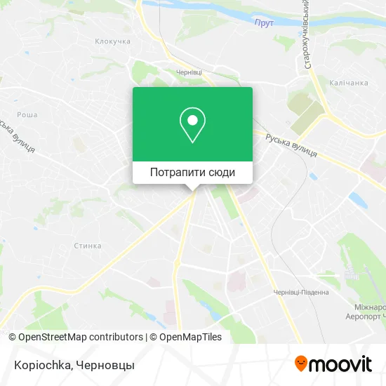 Карта Kopiochka