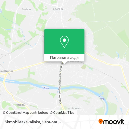 Карта Skmobileakskalinka