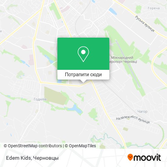 Карта Edem Kids