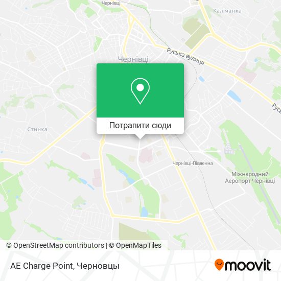 Карта AE Charge Point