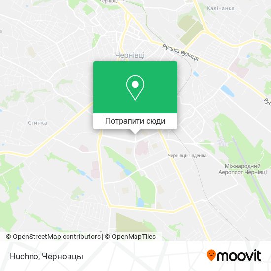 Карта Huchno