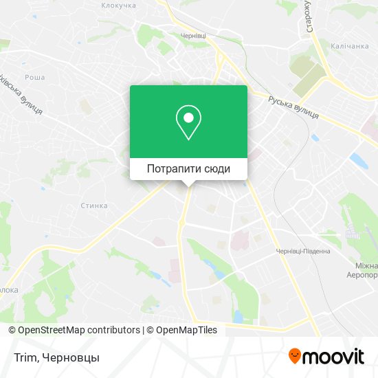 Карта Trim