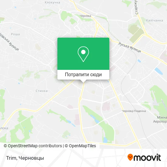 Карта Trim