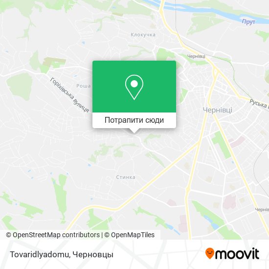 Карта Tovaridlyadomu