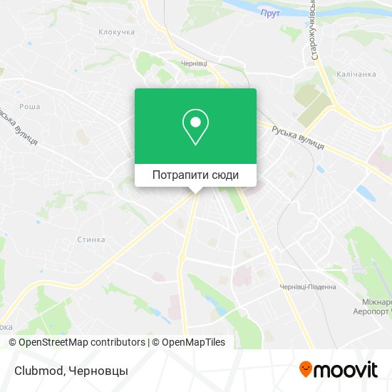Карта Clubmod