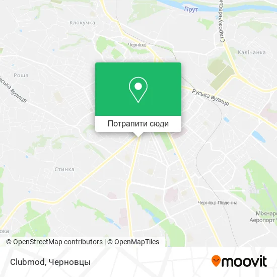 Карта Clubmod