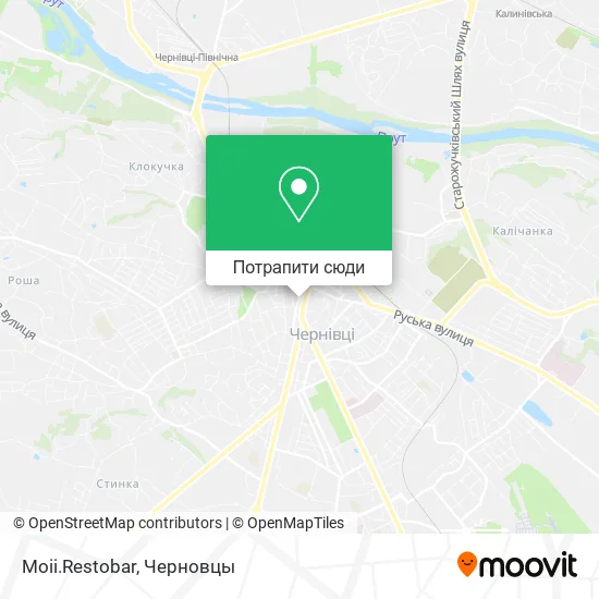 Карта Moii.Restobar