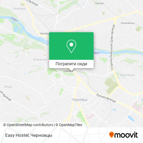 Карта Easy Hostel