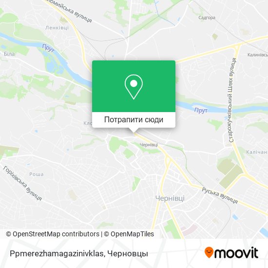 Карта Ppmerezhamagazinivklas