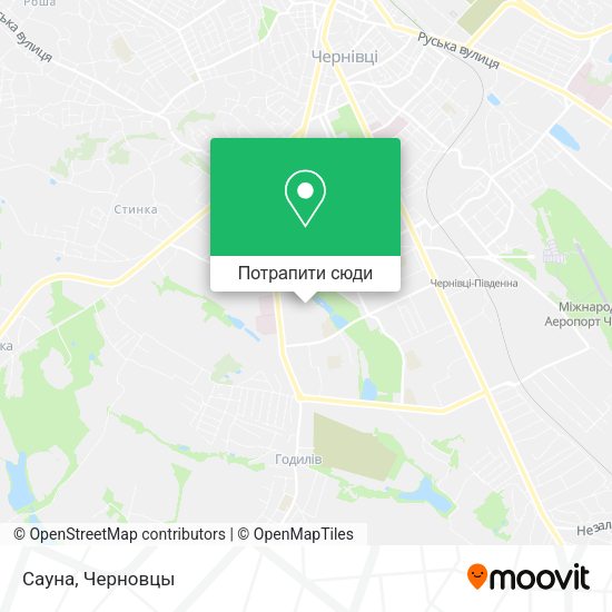 Карта Сауна