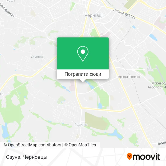 Карта Сауна