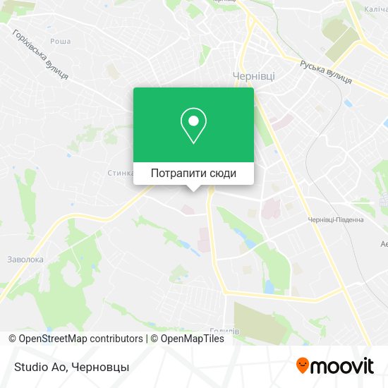 Карта Studio Ao