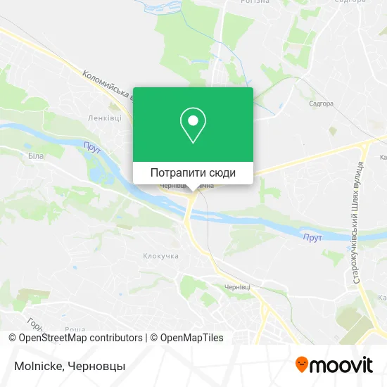 Карта Molnicke
