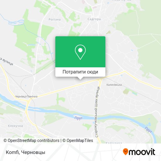 Карта Komfi