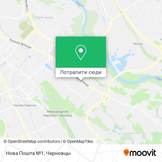 Карта Нова Пошта №1