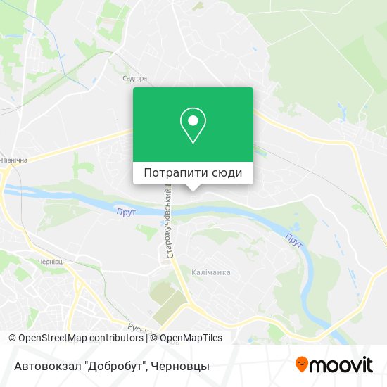 Карта Автовокзал "Добробут"