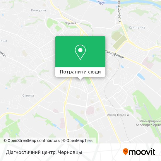Карта Діагностичний центр