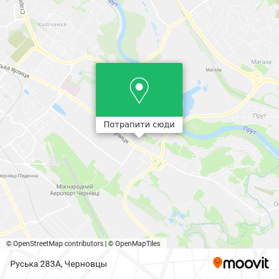 Карта Руська 283А
