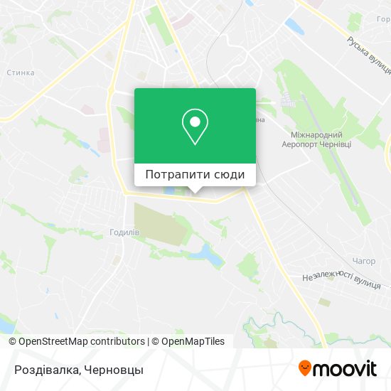 Карта Роздівалка