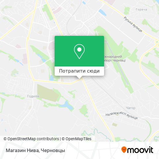 Карта Магазин Нива