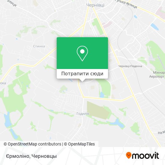 Карта Єрмоліно