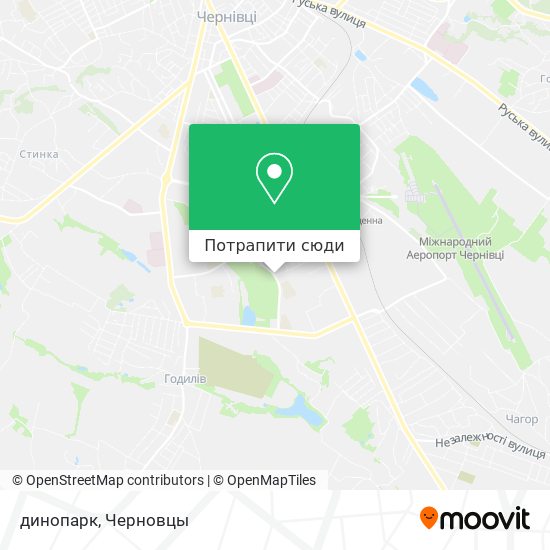 Карта динопарк