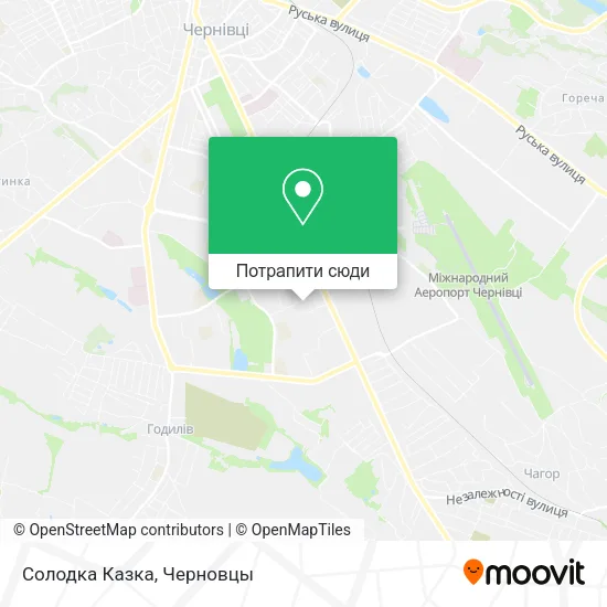 Карта Солодка Казка