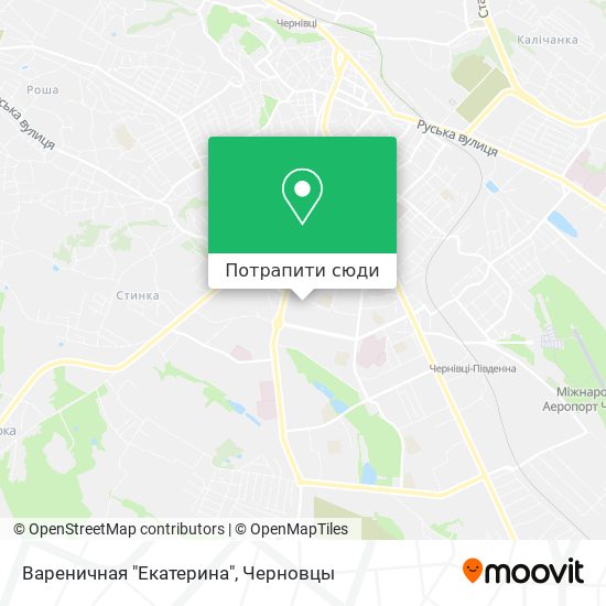 Карта Вареничная "Екатерина"