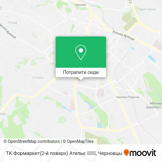 Карта ТК Формаркет(2-й поверх) Ательє ✂️📌👗🎀