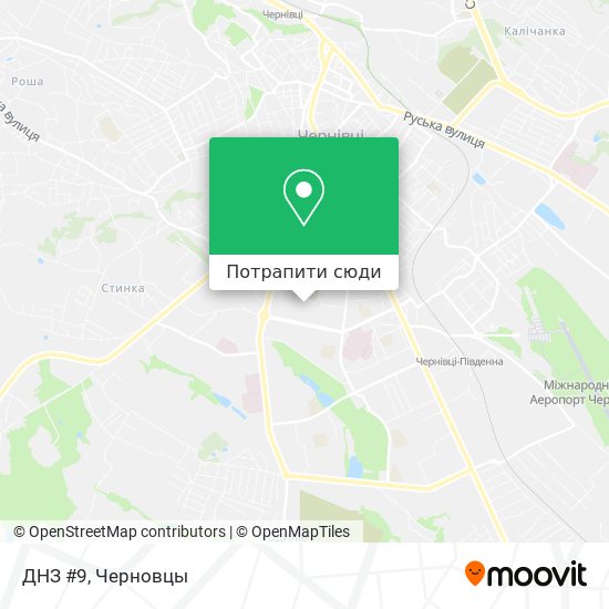 Карта ДНЗ #9