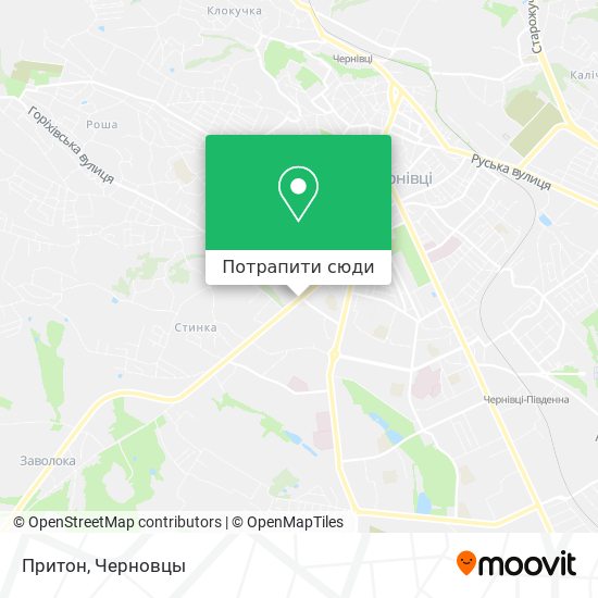 Карта Притон