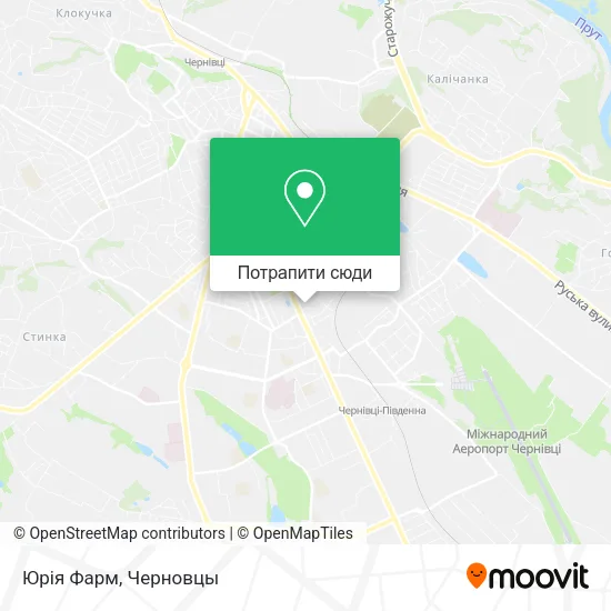 Карта Юрія Фарм