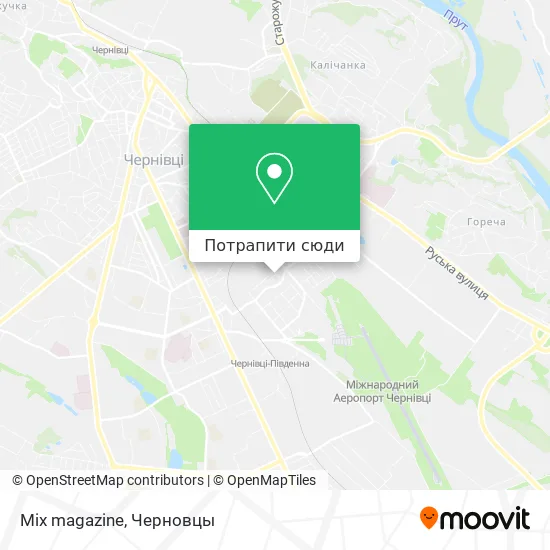 Карта Mix magazine