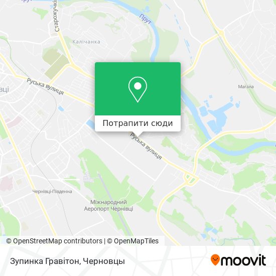 Карта Зупинка Гравітон
