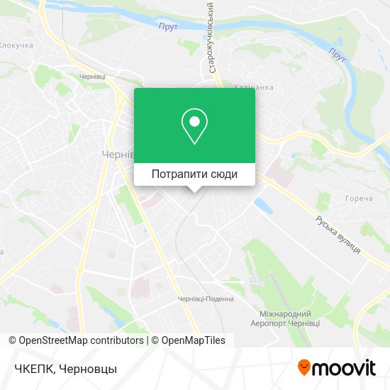 Карта ЧКЕПК