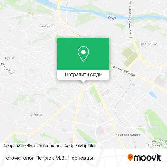 Карта стоматолог Петрюк М.В.