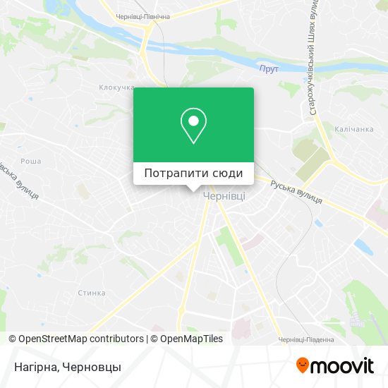 Карта Нагірна