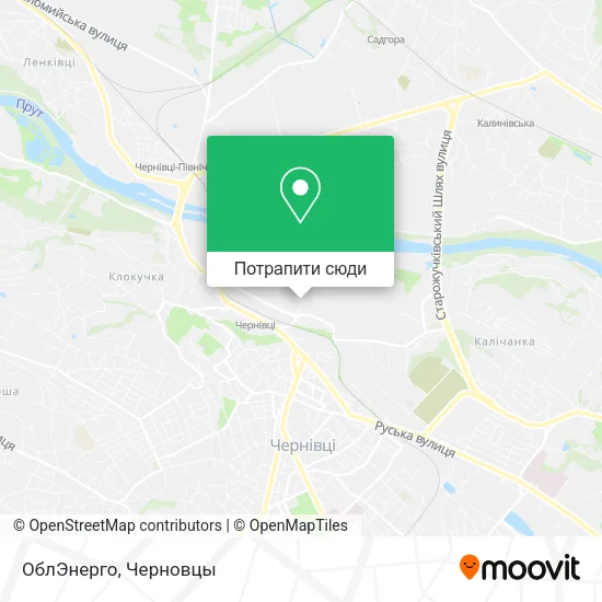 Карта ОблЭнерго