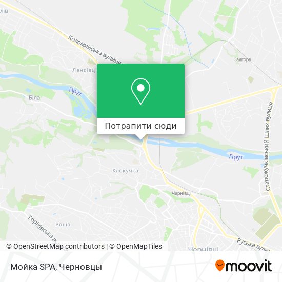 Карта Мойка SPA