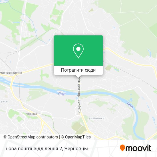 Карта нова пошта відділення 2