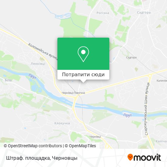 Карта Штраф. площадка