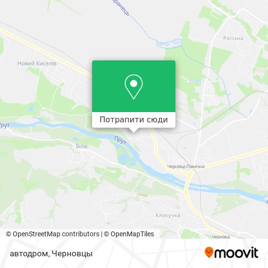 Карта автодром